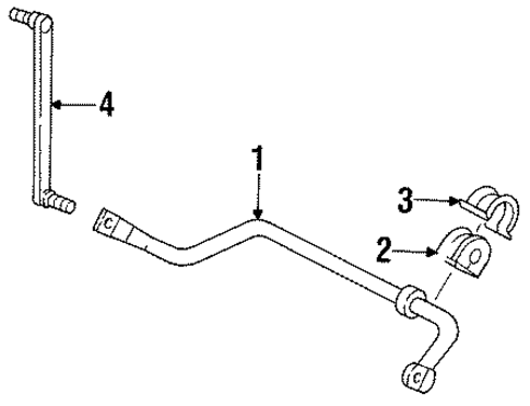 Windstar STABILIZER BAR & COMPONENTS