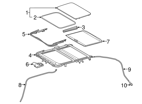 ELECTRICAL/SUNROOF for 2014 Toyota Corolla #1