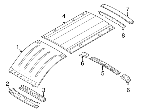 Transit-150 ROOF & COMPONENTS