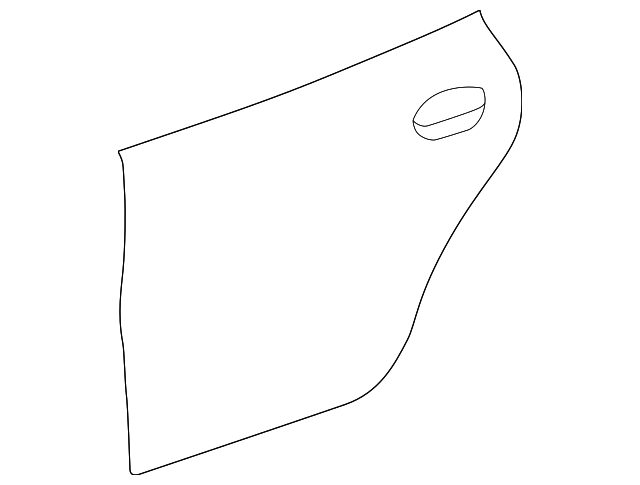2F1Z5424701AA Деталь OUTER PANEL, LEFT