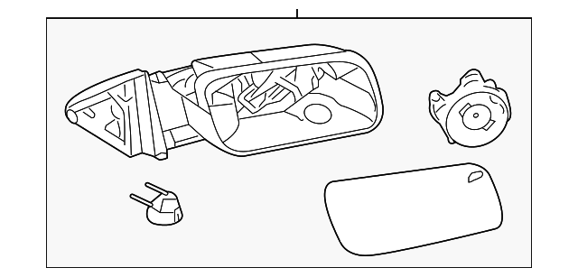 8A8Z-17682-CA Деталь MIRROR, RIGHT