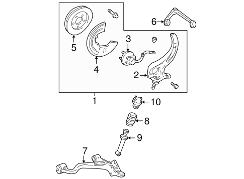 LS SUSPENSION COMPONENTS