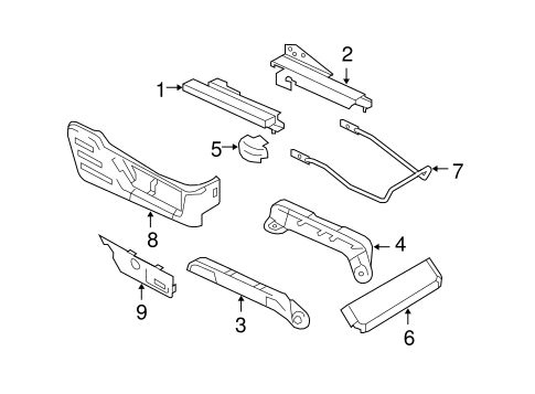 Body/Tracks & Components for 2008 Ford F-350 Super Duty #2
