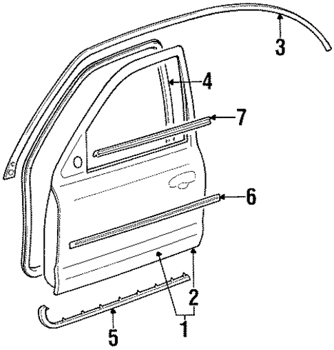 Mystique DOOR & COMPONENTS