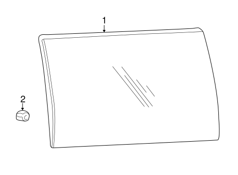 Freestar GLASS - SIDE DOOR