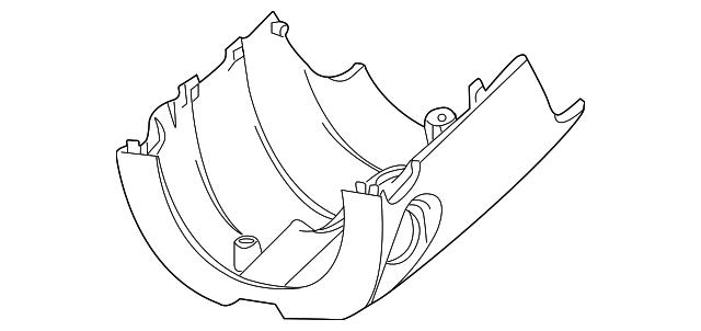 C2S44980AMB Деталь LOWER CLMN COVER