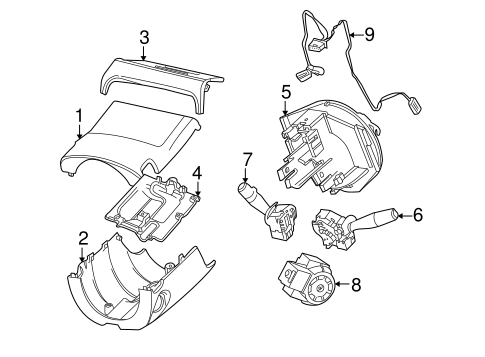 X-Type IGNITION LOCK