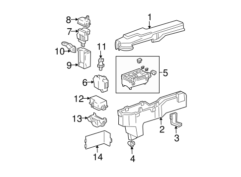 ELECTRICAL/ELECTRICAL COMPONENTS for 2003 Toyota Solara #1
