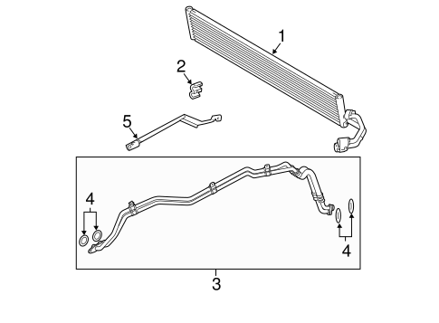 Panamera TRANS OIL COOLER