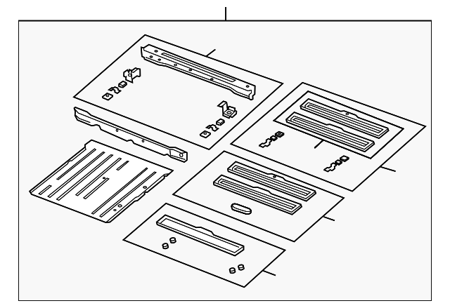 56052412AD Деталь FLOOR PAN ASSY