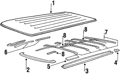 G3500 ROOF & COMPONENTS