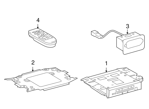 ELECTRICAL/ENTERTAINMENT SYSTEM COMPONENTS for 2008 Toyota Tundra #1