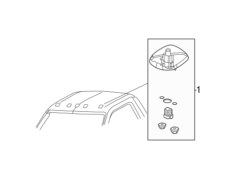 F-250 Super Duty ROOF LAMPS