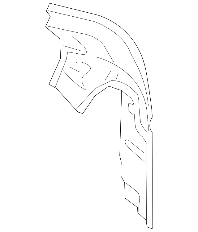 958-502-330-01-GRV Деталь LOWER PILLAR, RIGHT
