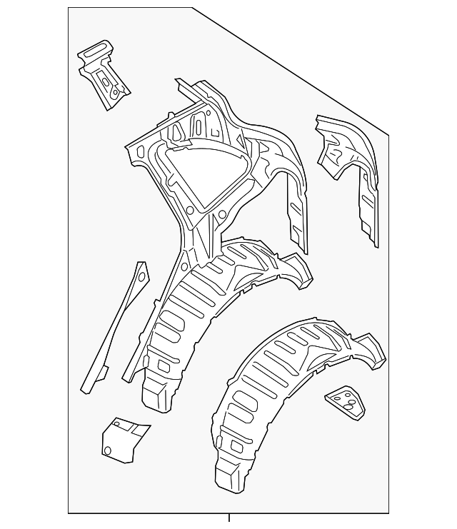 958-502-404-00-GRV Деталь INNER PANEL ASSY, RIGHT