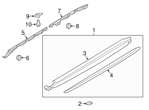 Macan RUNNING BOARD