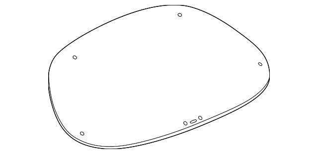 F6DZ7442006B LIFT GATE GLASS