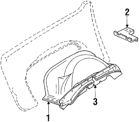 V1500 Suburban INNER COMPONENTS