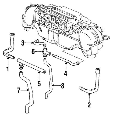 911 CONDENSER, COMPRESSOR & LINES 3