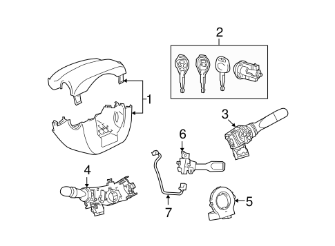 ELECTRICAL/SWITCHES for 2010 Scion xB #2