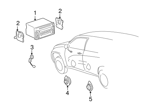 BODY/SOUND SYSTEM for 2005 Toyota RAV4 #1
