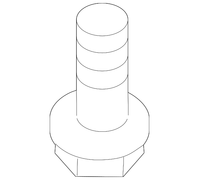 -W708828-S442 MOUNT BOLT, LEFT