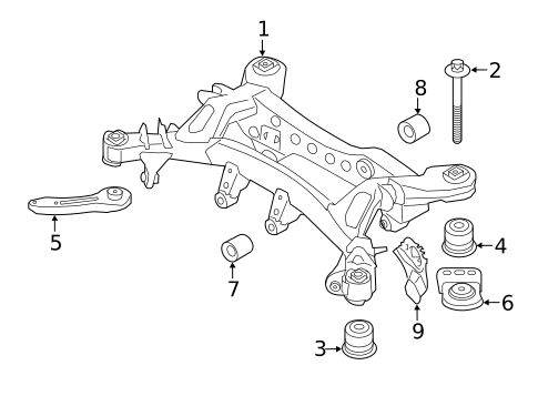 Suspension Mounting for 2020 BMW M340i #0