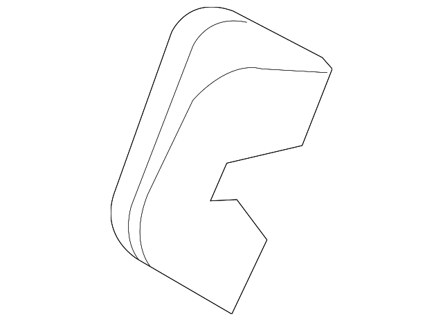 C2S41772LEG Деталь HINGE BEZEL, LEFT