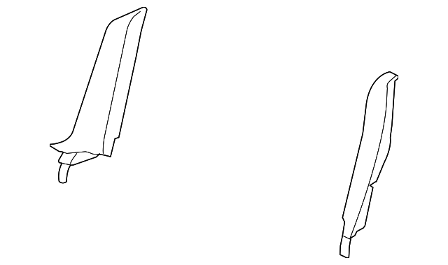 C2S45851SEL Деталь BOLSTER, LEFT