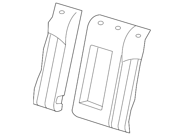 C2S39915LEG Деталь SEAT BACK COVER, RIGHT