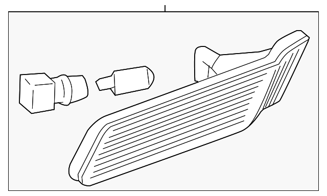 987-631-033-02 Деталь SIDE MARKER LAMP, LEFT
