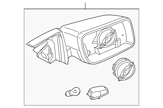 CRB502461PMA Деталь MIRROR ASSY, RIGHT