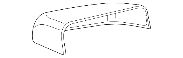 VPLAB0011PAB Деталь UPPER COVER, LEFT