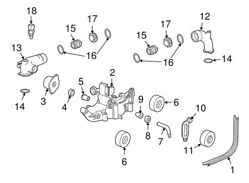 911 BELTS & PULLEYS