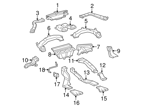 BODY/DUCTS for 2013 Toyota Highlander #2