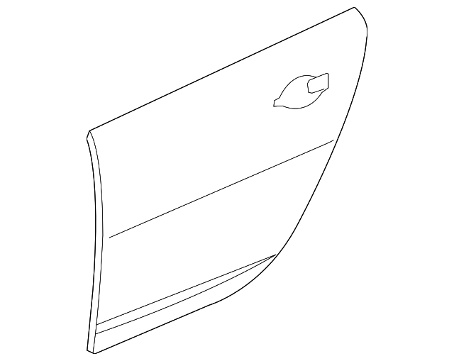 C2Z30219 Деталь OUTER PANEL, RIGHT