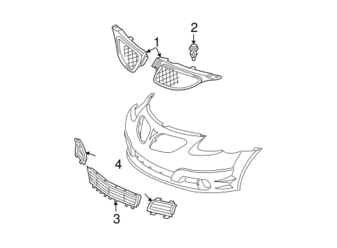 Vibe GRILLE & COMPONENTS