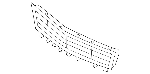 88973372 Деталь LOWER GRILLE