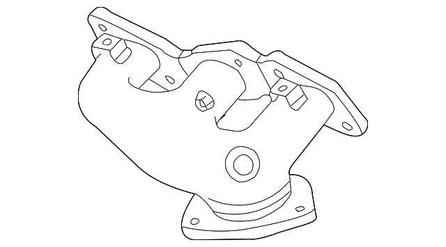 C2S4991 Деталь EXHAUST MANIFOLD, RIGHT