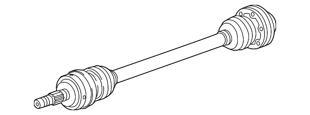 997-332-024-43 Деталь AXLE ASSY, RIGHT