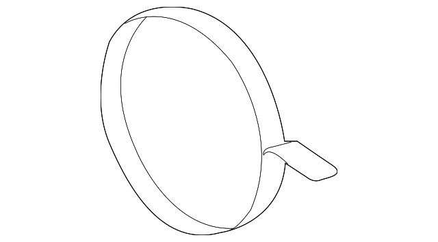 997-332-257-00 Деталь INNER BOOT CLAMP, LEFT