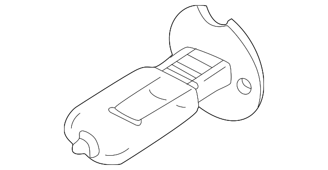 XR812419 FOG LAMP BULB, LEFT