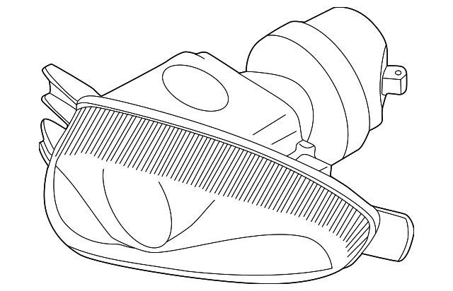XR87608 FOG LAMP ASSY, RIGHT