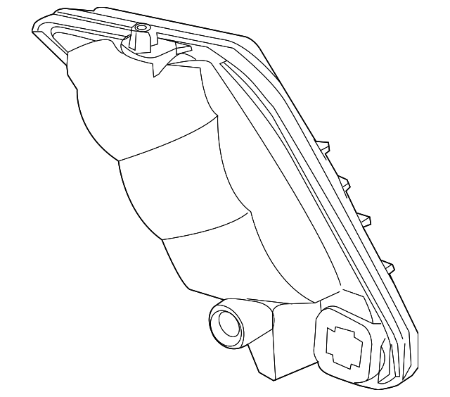 31290874 Деталь SIDE MARKER LAMP, RIGHT