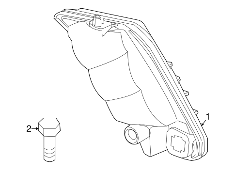 XC60 SIDE MARKER LAMPS
