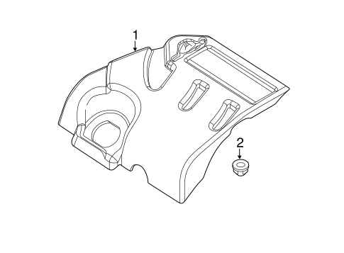 Mustang ENGINE APPEARANCE COVER