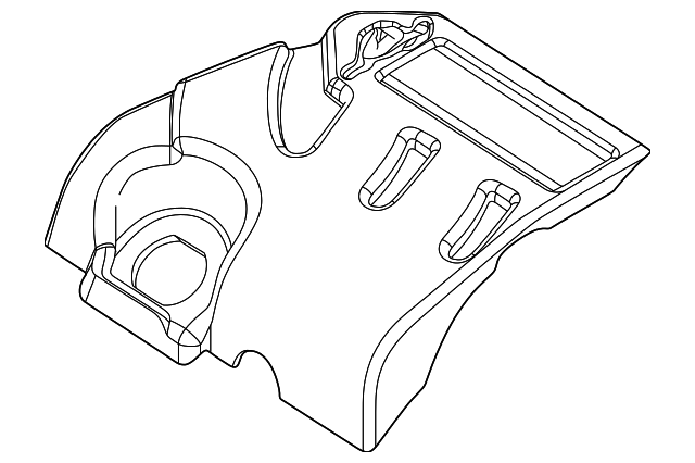 BR3Z-6N041-C Деталь ENGINE COVER