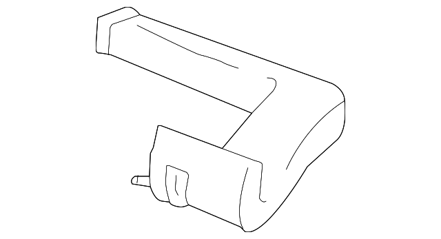 955-573-322-01 Деталь LOWER DUCT, RIGHT