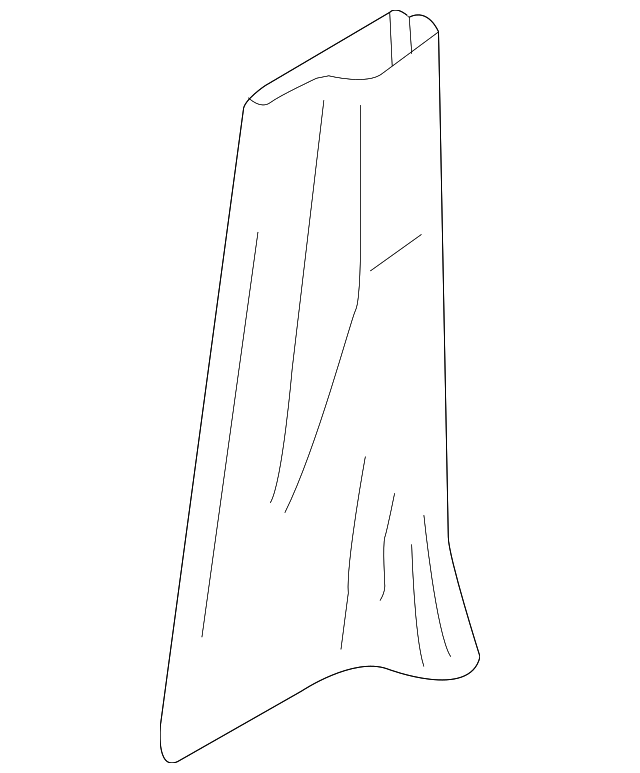 955-573-320-00 Деталь SIDE DUCT, RIGHT