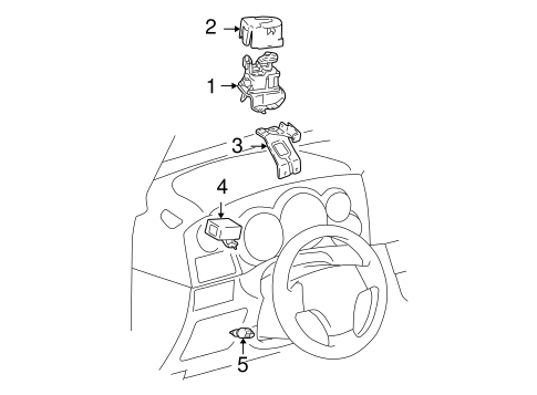 FUEL SYSTEM/CRUISE CONTROL for 2007 Toyota Corolla #1